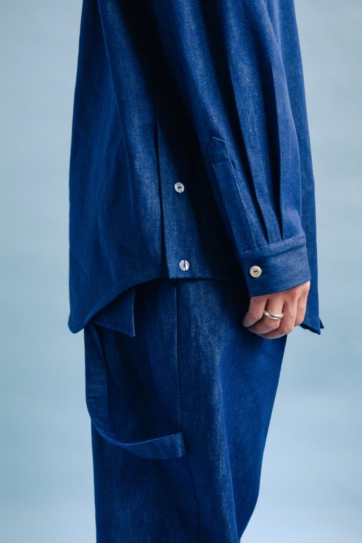Oversized Placket Shirt
