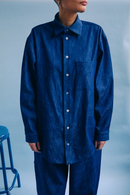 Oversized Placket Shirt